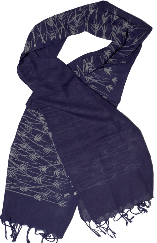 Batik Wheat Scarf